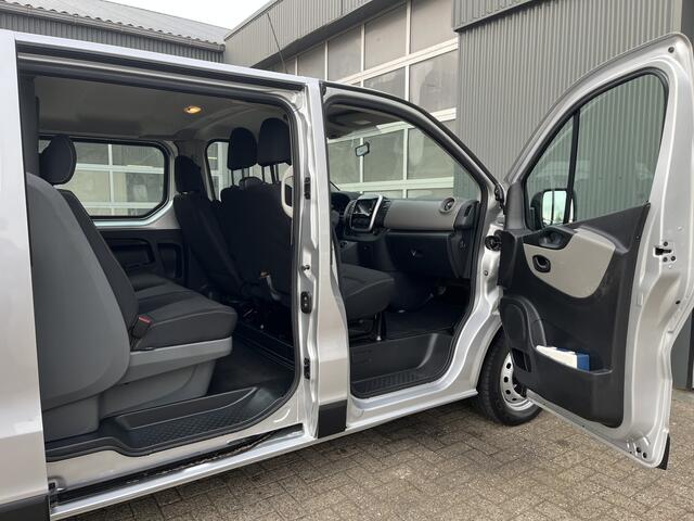 Renault TRAFIC 1.6 dCi L2H1 DC Marge Btw /Bpm vrij Airco Cruise controle Navigatie Dubbele cabine 1e eigenaar Euro 6 Ex overheids auto Lange wielbasis Geen btw meer betalen