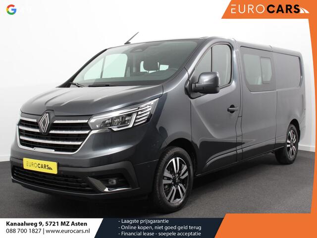 Renault TRAFIC 2.0 Blue dCi 150 T30 L2H1 Advance Dubbele cabine Navigatie Airco Lichtmetalen velgen Betimmering Trekhaak Camera Parkeer sensoren Dab