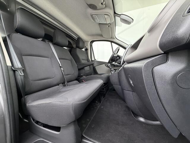 Renault TRAFIC 1.6dCi T29 L2H1 3-Persoons Trekhaak Euro 6 Navi Airco Cruise Control Bluetooth Pdc Comfort Regen-Lichtsensor Betonplex Vloer Lat om Lat Wandbetimmering Schuifdeur 2.000KG Trekgewicht Origineel Nederlandse Auto