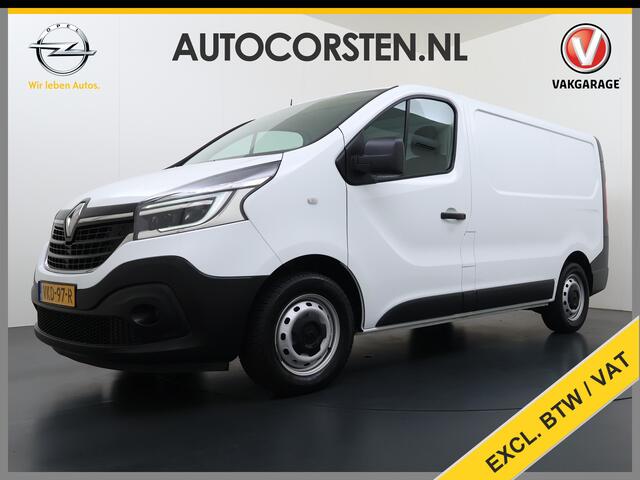 Renault TRAFIC 2.0dCi 120PK T29 L1H1 Trekhaak Airco Navi Euro 6 Cruise Control Bluetooth Pdc Betonplex Vloer Wandbetimmering Schuifdeur 2.000KG Trekgewicht 1e Eigenaar Origineel Nederlandse Auto