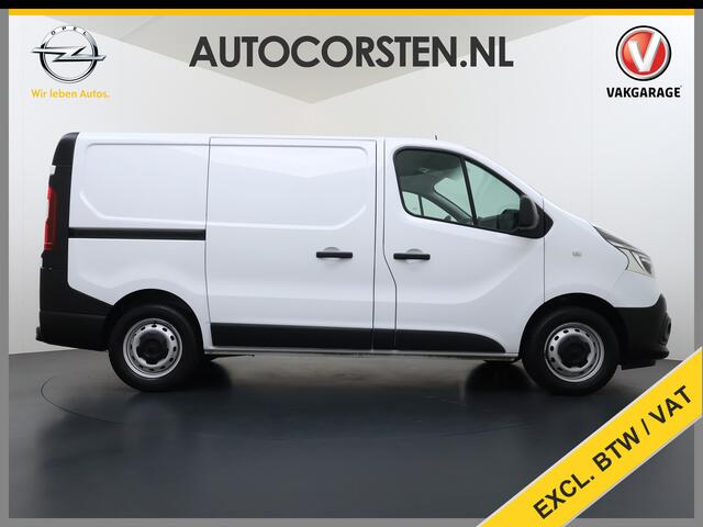 Renault TRAFIC 2.0dCi 120PK T29 L1H1 Trekhaak Airco Navi Euro 6 Cruise Control Bluetooth Pdc Betonplex Vloer Wandbetimmering Schuifdeur 2.000KG Trekgewicht 1e Eigenaar Origineel Nederlandse Auto