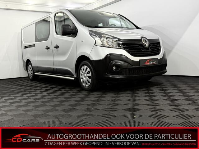 Renault TRAFIC 1.6 dCi T29 L2H1 Luxe Dubbel Cabine Camera, Navi, Airco, Cruise control, Radio, Mistlamp, 6 personen