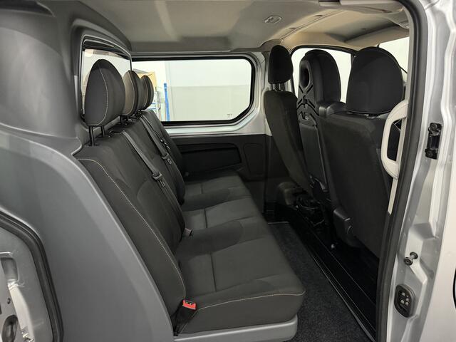 Renault TRAFIC 1.6 dCi T29 L2H1 Luxe Dubbel Cabine Camera, Navi, Airco, Cruise control, Radio, Mistlamp, 6 personen