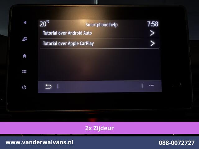 Renault TRAFIC 2.0 dCi 131pk L2H1 Euro6 Airco | 2x zijdeur | LED | Apple Carplay | Cruisecontrol Android Auto, Parkeersensoren, Bijrijdersbank