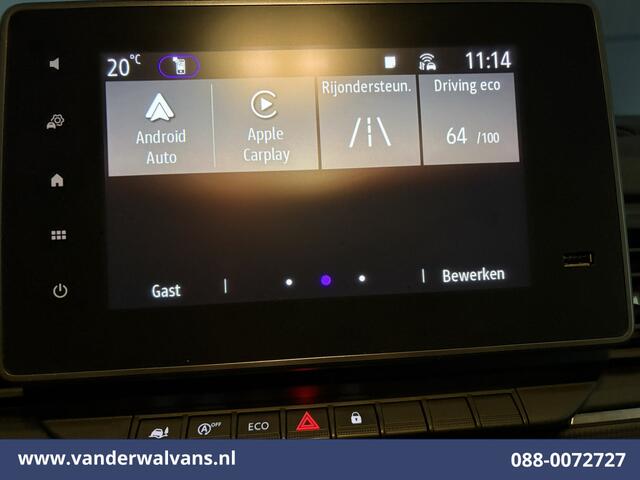 Renault TRAFIC 2.0 Blue dCi 131pk L2H1 Euro6 Airco | Navigatie | Camera | LED | Apple Carplay Cruisecontrol, Android Auto, Parkeersensoren, Elektrische inklapbare spiegels, Bijrijdersbank