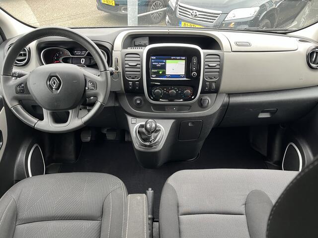 Renault TRAFIC Passenger 9-persoons 1.6 dCi Grand Authentique Energy BTW / BPM vrij marge Lengte 2 Airco Cruise control Navigatie PDC 1e eigenaar Combi Kombi Passenger Groepsvervoer Taxi Personenbus