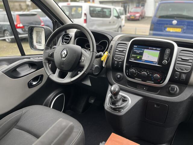 Renault TRAFIC Passenger 9-persoons 1.6 dCi Grand Authentique Energy BTW / BPM vrij marge Lengte 2 Airco Cruise control Navigatie PDC 1e eigenaar Combi Kombi Passenger Groepsvervoer Taxi Personenbus
