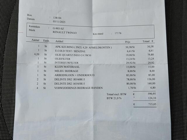 Renault TWINGO 1.0 SCe Collection / Lage Kilometerstand / Airco / Multimedia Bluetooth / Elektrische Ramen / DAB / NAP /