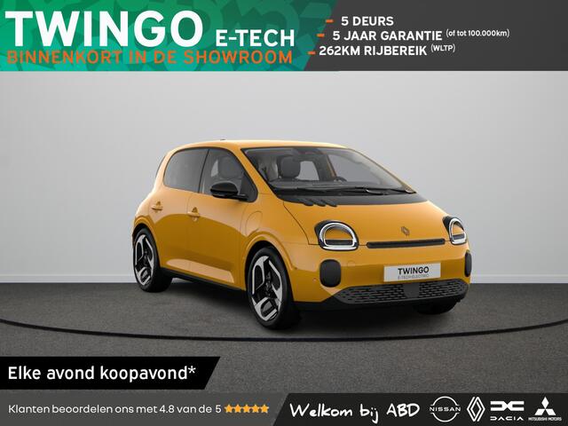 Renault TWINGO Techno Urban range | 18" lichtmetalen velgen 'Reverso noir diamantée' | Achteruitrijcamera | LED-achterlichten