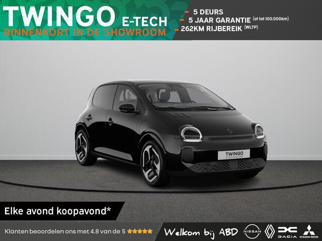 Renault TWINGO Techno Urban range | 18" lichtmetalen velgen 'Reverso noir diamantée' | Achteruitrijcamera | LED-achterlichten