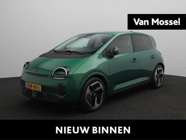Renault TWINGO urban range techno 27.5 kWh | Demo | Pack Privilège | 18" lichtmetalen velgen 'Reverso noir diamantée' | Adaptive cruise control met stop & go | OpenR link infotainmentsysteem met Google integratie |