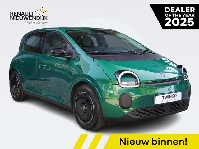 Renault TWINGO urban range techno 27.5 kWh / NU IN DE SHOWROOM IN HOOFDDORP / PACK PRIVILEGE / NAVI / CAMERA / PDC 360 / BLINDSPOT / STOELV. / 16''