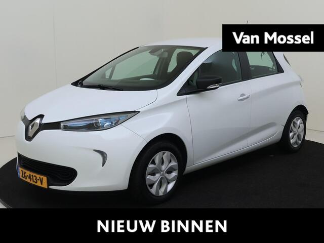 Renault ZOE R90 Life 41 kWh Inclusief Accu | Climate Control | ECC, Cruise control | Navigatie | Half lederen bekleding zwart |Park Distance Control achter |