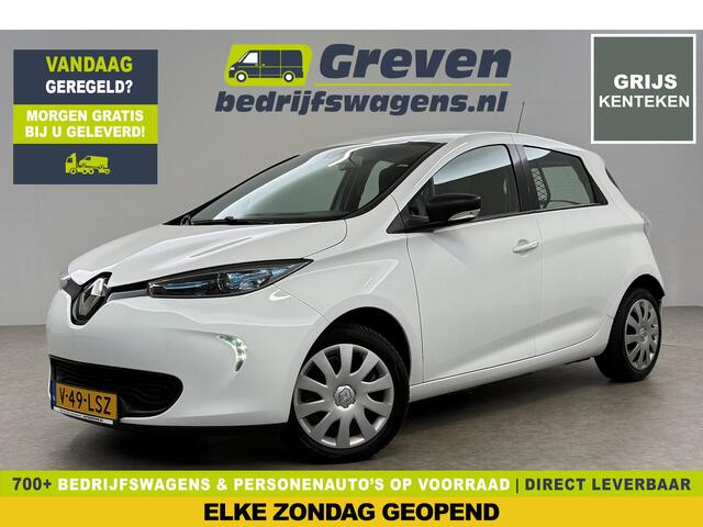 Renault ZOE Cargo | Huur Accu | 41 kWh Elektrisch | Grijs Kenteken | 2 Persoons Airco Cruise LED Virtual Navi Parkeersensoren