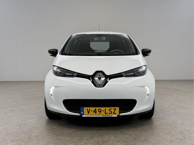 Renault ZOE Cargo | Huur Accu | 41 kWh Elektrisch | Grijs Kenteken | 2 Persoons Airco Cruise LED Virtual Navi Parkeersensoren