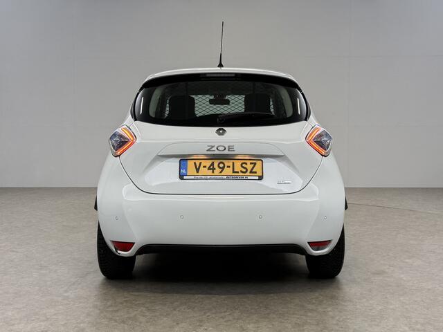 Renault ZOE Cargo | Huur Accu | 41 kWh Elektrisch | Grijs Kenteken | 2 Persoons Airco Cruise LED Virtual Navi Parkeersensoren