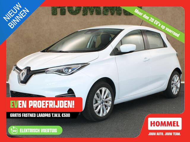 Renault ZOE R110 Life Carshare 52 kWh - SOH 92.2%! - KOOP ACCU - ACTIERADIUS 310 KM - FACELIFT MODEL - PARKEERSENSOREN VOOR EN ACHTER - NAVIGATIE - DRAADLOZE TELEFOON LADER - MULTIMEDIAVOORBEREIDING - ACHTERUITRIJCAMERA - CRUISE CONTROL