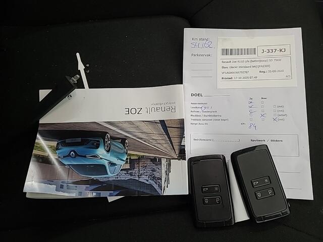 Renault ZOE R110 Life Koopaccu 52 kWh (109PK) 2e-Eig. & -Onderh. BOVAG-Garantie. NL-Auto.