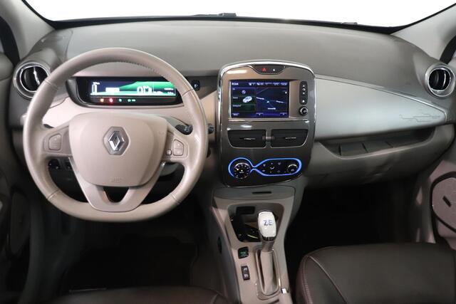 Renault ZOE R110 Bose 41 kWh (Accu huur) | BOSE audio | Camera | Leder | Climate control | Stoelverwarming | SoH 92,1% | 17"Lichtmetaal |