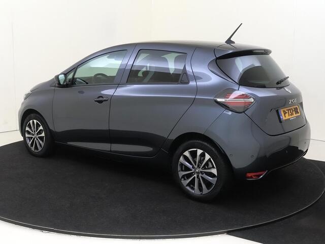 Renault ZOE R135 Intens 52 kWh inclusief Koopaccu |Pack winter, Apple Carplay/Android Auto, |cruise control, dodehoek detectie| |climate control |Half Leder | lichtmetalen velgen 16"| navigatiesysteem| warmtepomp|