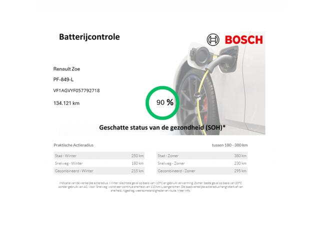 Renault ZOE R90 Intens 40 Ex Accu 41 kWh - Navi, Camera, Cruise, SOH 90%
