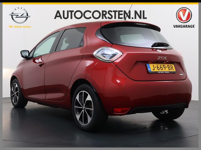 Renault ZOE R110 Limited 41kWh Huur Accu Navi Ecc Apple Carplay/Android Auto Cruise Control Pdc Lmv 16" Bluetooth Privacy Glas Keyless Led