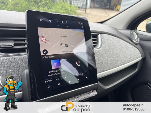 Renault ZOE R135 Intense 52 kWh GARANTIE/BATTERIJHUUR/CCS/CRUISE/CLIMA/STOELVERW./STUURVERW./CAMERA/ rijklaarprijs!