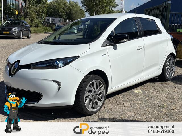 Renault ZOE R110 Limited 41 kWh (ex Accu) GARANTIE/HUURACCU/STOELVERW./CRUISE/CLIMA/NAVI/EL.RAMEN rijklaarprijs!