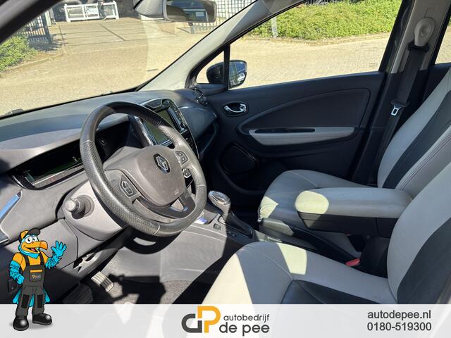 Renault ZOE Q90 Intens Quickch. 41 kWh 250km GARANTIE/INCL.ACCU/LEDER/CLIMA/CRUISE/NAVI/BLUETOOTH/STOELVERW./CAMERA rijklaarprijs!
