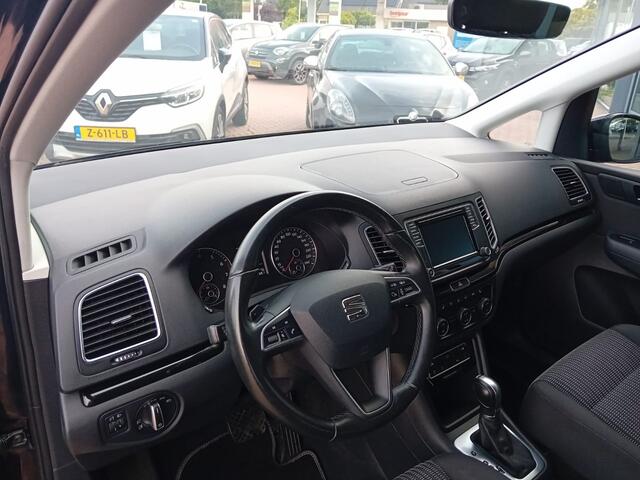 Seat ALHAMBRA 1.4 TSI Style Business Intense Automaat, Airco(automatisch), Multimediasysteem, App connect(opt), Cruise control, Stoelverwarming, Elektronische achterklep en schuifdeuren, etc etc, Nette auto, 1e eigenaar, Dealer onderhouden