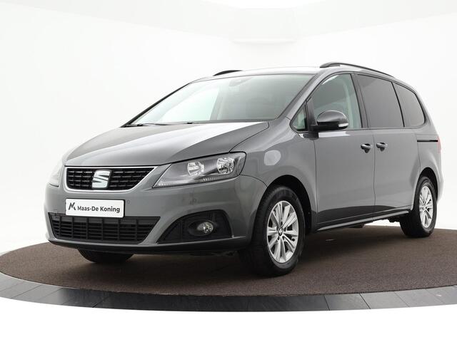 Seat ALHAMBRA 1.4 TSI 150pk DSG Style 7p. · Camera · Side Assist · Inklap. Trekhaak · Navigatie · Cruise Control · Elek. Inklapbare Spiegels · Spraakbediening ·