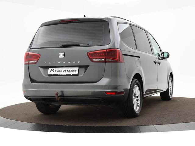 Seat ALHAMBRA 1.4 TSI 150pk DSG Style 7p. · Camera · Side Assist · Inklap. Trekhaak · Navigatie · Cruise Control · Elek. Inklapbare Spiegels · Spraakbediening ·