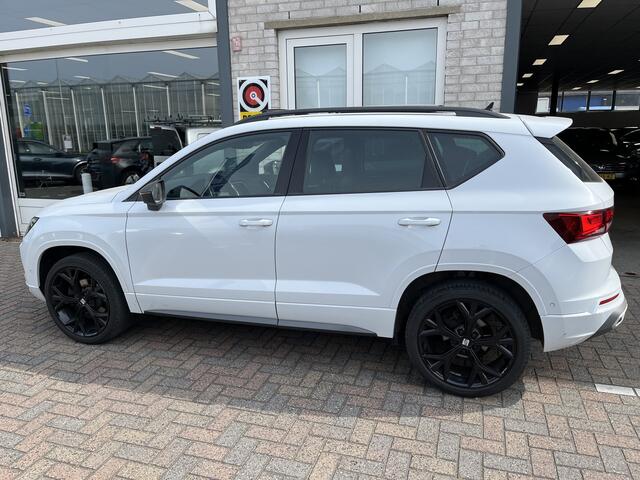 Seat ATECA 1.5 TSI FR / AUTOMAAT/ PANO/ STANDKACHEL/ STUUR+STOEL VERWARM./ APP-CONNECT/ PARK. SENSOREN/ CAMERA/ KEYLESS/ ELEK. ACHTERKLEP/ DRIVE SELECT/ CRUISE/ NAVI/ DAB/ LED/ CLIMA/ DIGITAL DASH/ ISOFIX/ 19'' LM
