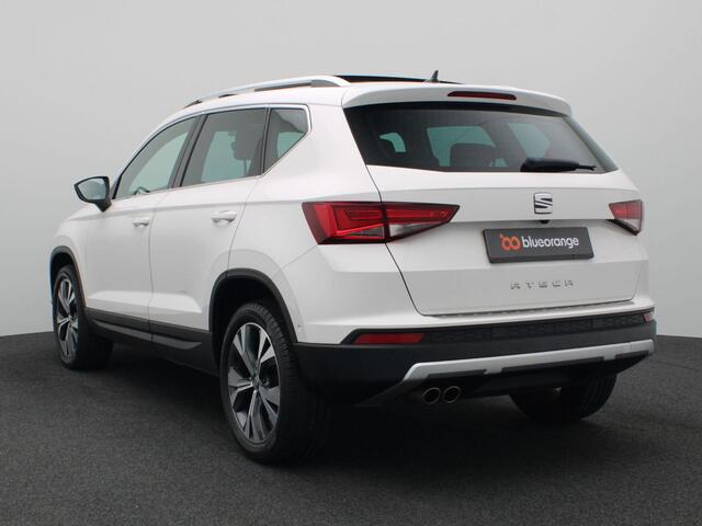 Seat ATECA 1.4 EcoTSI Xcellence 150PK DSG Pano-Schuifdak, Keyless, Alarm, Adaptieve Cruise Controle, Achteruitrijcamera, Elektr. Bestuurderstoel, Navi, Stoelverwarming, Trekhaak, 18"