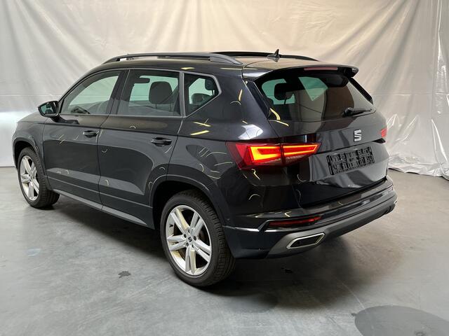 Seat ATECA 1.5 TSI FR Business / AUTOMAAT/ PANO/ LEER/ ELEK. ACHTERKLEP/ ACC/ MEMORY SEATS/ DODE HOEK/ FULL LINK/ STUUR+STOEL VERWARM./ KEYLESS/ BEATS AUDIO/ DRIVE PROFILE/ PARK.SENSOR.V+A/ NAVI/ DAB/ CLIMA/ LED/ ISOFIX/ 1