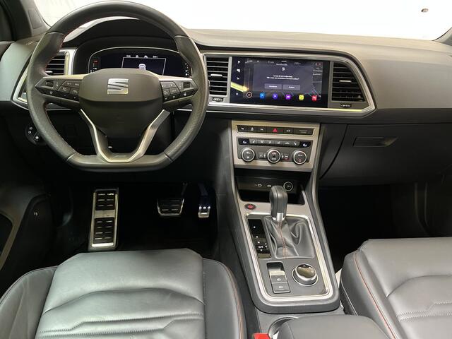 Seat ATECA 1.5 TSI FR Business / AUTOMAAT/ PANO/ LEER/ ELEK. ACHTERKLEP/ ACC/ MEMORY SEATS/ DODE HOEK/ FULL LINK/ STUUR+STOEL VERWARM./ KEYLESS/ BEATS AUDIO/ DRIVE PROFILE/ PARK.SENSOR.V+A/ NAVI/ DAB/ CLIMA/ LED/ ISOFIX/ 1