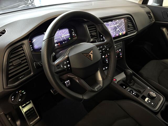 Seat ATECA CUPRA 1.5 TSI VIR.COCKPIT BEATS MATRIX LED ELEK.KLEP TREKHAAK NAVI CAMERA CARPLAY STOEL/STUUR VERW 09/2024