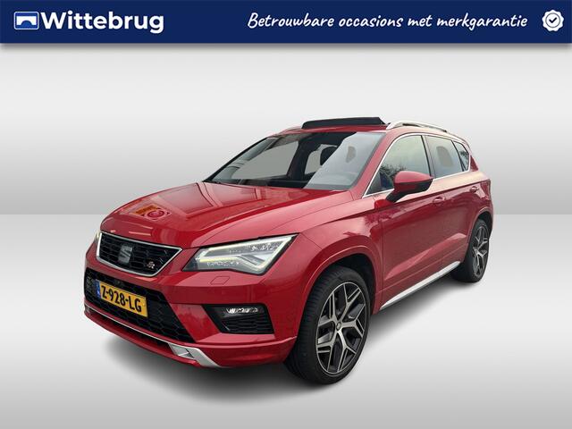 Seat ATECA 1.5 TSI FR 4DRIVE / AUTOMAAT/ 4X4/ PANO/ TREKHAAK/ LEER/ ELEK.STOEL/ STOELVERWARM./ KEYLESS/ ACC/ PARK.SENSOR.V+A/ 360 CAMERA/ FULL LINK/ CLIMA/ BEATS AUDIO/ RIJ-MODI/ DIGITAL DASH/ DAB/ NAVI/ ISOFIX/ 19'' LMV