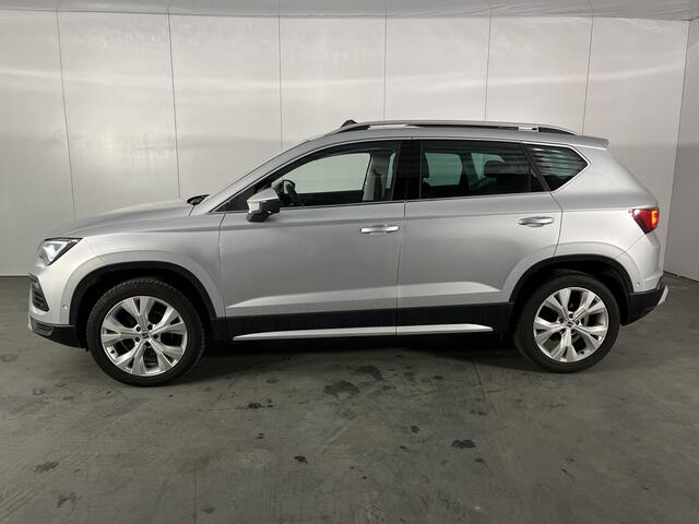 Seat ATECA 1.5 TSI Xperience / AUTOMAAT/ PANO/ ELEK.ACHTERKLEP/ MEMORY SEAT/ STUUR+STOELVERWARM./ PARK.SENSOR.V+A/ 360 CAMERA/ ACC/ KEYLESS/ DODEHOEK/ FULL LINK/ NAVI/ CLIMA/ DAB/ RIJ-MODI/ LED/ 18'' LMV