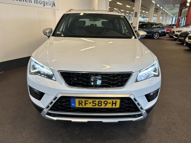 Seat ATECA 1.4 EcoTSI Xcellence Automaat | Panoramadak | Afneembare trekhaak | Achteruitrijcamera | Apple carplay | Cruise control | Climate control | Stoelverwarming | LED | Keyless | Elek. inklapbare spiegels | Sfeerverlichting