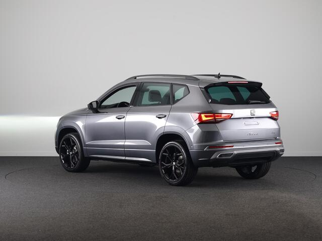 Seat ATECA 1.5 TSI FR Business Intense | Velgen 'Exclusive Glossy Black', 19 inch | Kuipstoelen, Dinamica Aurora Blue (suede look) | Verwambare voorstoelen + Stuurwiel | Draadloze Carplay