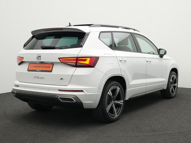 Seat ATECA 1.5 TSI 150 pk DSG FR Business Intense | Panoramadak | Trekhaak | Geheugenstoel | 360 Camera | Adaptief onderstel | Beats audio | Leder/alcantara