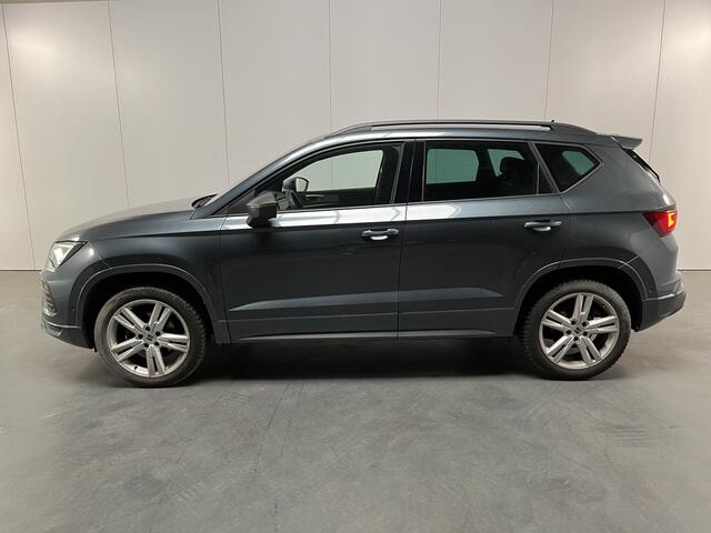Seat ATECA 1.5 TSI FR / AUTOMAAT/ TREKHAAK/ STUUR+STOELVERWARM./ PARK.SENSOR.V+A/ CAMERA/ ACC/ FULL LINK/ DODEHOEK/ ELEK.ACHTERKLEP/ KEYLESS/ BEATS AUDIO/ RIJ-MODI/ DIGITAL DASH/ NAVI/ DAB/ CLIMA/ LED
