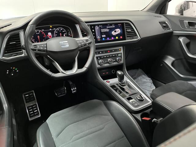 Seat ATECA 1.5 TSI FR / AUTOMAAT/ TREKHAAK/ STUUR+STOELVERWARM./ PARK.SENSOR.V+A/ CAMERA/ ACC/ FULL LINK/ DODEHOEK/ ELEK.ACHTERKLEP/ KEYLESS/ BEATS AUDIO/ RIJ-MODI/ DIGITAL DASH/ NAVI/ DAB/ CLIMA/ LED