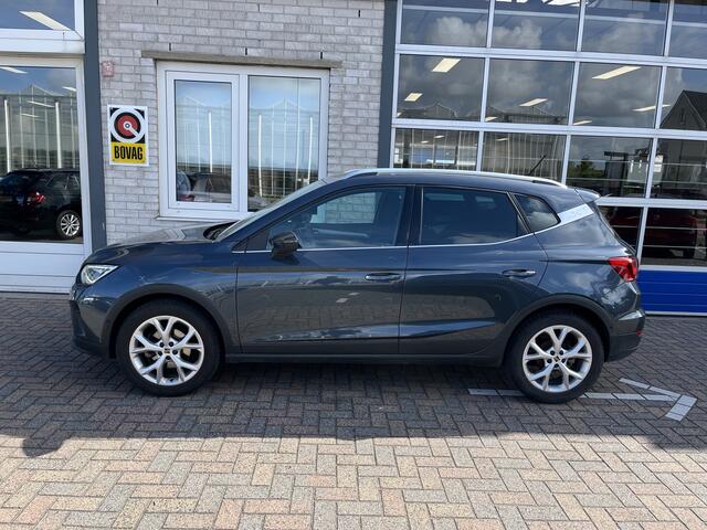 Seat Arona 1.0 TSI FR / AUTOMAAT/ ADAPT. CRUISE/ DIGITAL DASH/ NAVI/ FULL LINK/ DAB/ RIJ-MODI/ CLIMA/ STOEL-VERWARM./ MATRIX/ PARK. SENSOREN + CAMERA/ LMV