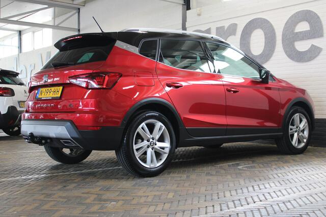 Seat Arona 1.0 TSI FR Business Intense Plus | Incl. 12 maanden garantie | Cruise control | Climate control | Trekhaak | Stoelverwarming | Apple carplay/Android auto | Parkeercamera | Navigatie | DAB radio |