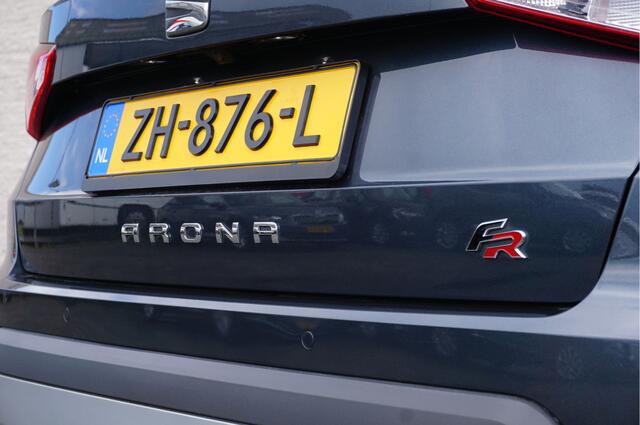 Seat Arona 1.0 TSI FR Business Intense BJ2019 Lmv 17" | Led V+A | Pdc | Navi | Keyless entry | Trekhaak | Achteruitrijcamera | App-Connect | Virtual cockpit | Climate control | Cruise control | Zwarte hemel | Extra getint glas | Zwart dak