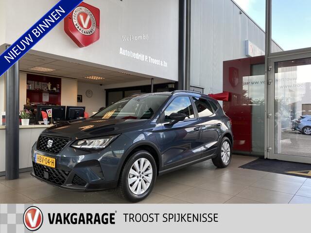 Seat Arona 1.0 EcoTSI Style Automaat,Unieke Kilometerstand,Apple Carplay Android/Auto,Virtual cockpit,Spraakbediening,Parkeersensoren,Lane assist,Airco,Cruisecontrol,Nieuwstaat,16 Inch Lmv