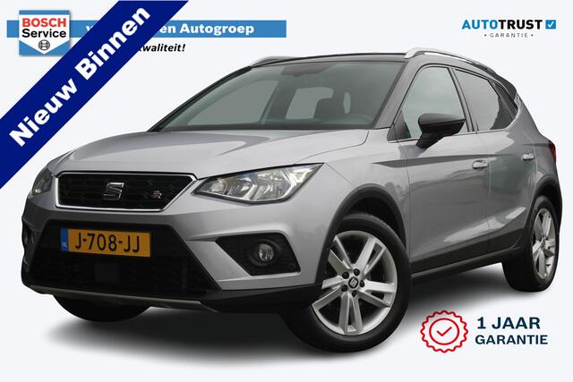 Seat Arona 1.5 TSI EVO FR Business Intense | Incl. 12 maanden garantie | Voorstoelen verwarmd | Airco | Lichtmetalen velgen | Bluetooth | Apple carplay/Android auto | Navigatie | Climate control | Cruise control | Achteruitrijcamera | Parkeersensoren