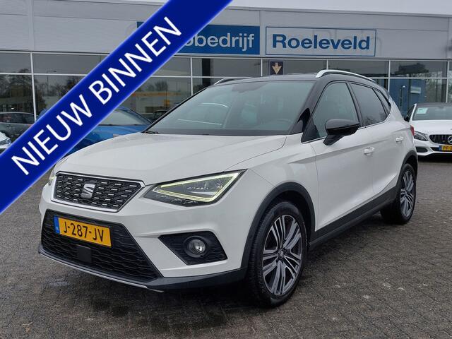 Seat Arona 1.0 TSI 116pk DSG Xcellence Business Intense | Navi | Apple Carplay | Clima | Adap.Cruise | Led Koplampen | Keyless Entry | Pdc V+A+Assist+Camera | Licht+Regensensor | Privacy Glass | 16''lm